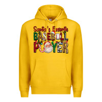 Lemon santa's favorite baseball player for christmas Premium Hoodie - FaDigitalArtStudio