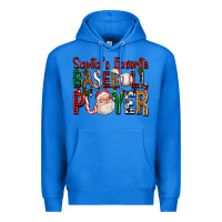 True Royal santa's favorite baseball player for christmas Premium Hoodie - FaDigitalArtStudio