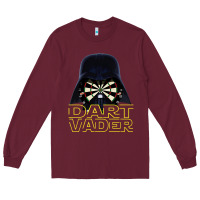 Burgundy dart vader Long Sleeve Tee - lanVoArt