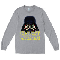 Heather Grey dart vader Long Sleeve Tee - lanVoArt
