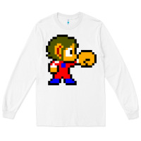 White alex kidd 1 Long Sleeve Tee - lanVoArt