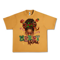 Peanut Butter merry mama afro messy bun Urban Heavy Tee - texasbilliewilder