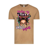 Vintage Camel minding my own small business messy bun Vintage Tee - texasbilliewilder