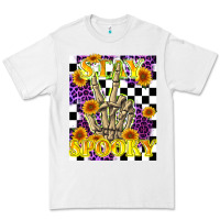 White stay skeleton hand spooky Premium Tee - LillyAllenDesigns