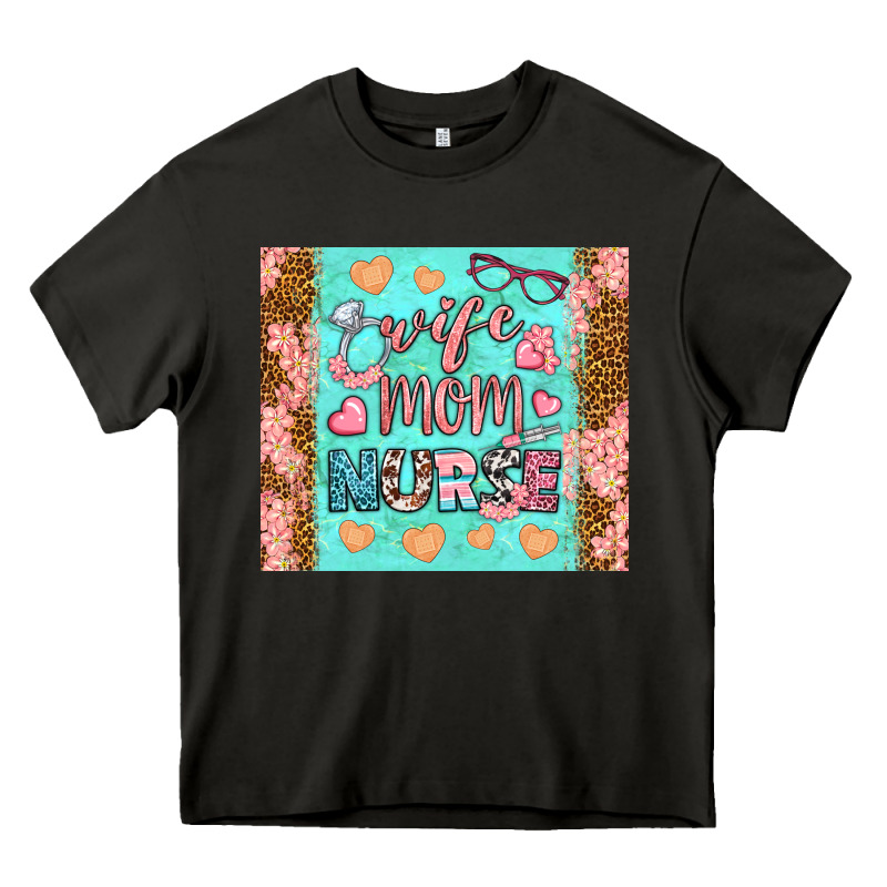 Wife Mom Nurse Tumbler Heavy Core Tee by BundleAndBundleShop | Teevron