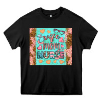 Black Wife Mom Nurse Tumbler Heavy Core Tee - BundleAndBundleShop