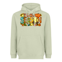 Matcha tis the season softball Heavyweight Hoodie - RacoonDesign