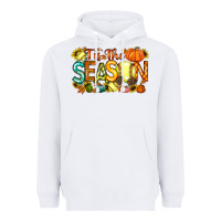 White tis the season softball Heavyweight Hoodie - RacoonDesign