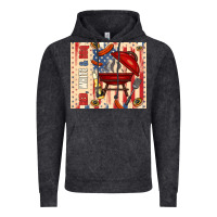 Vintage Black red white and bbq usa flag Vintage Hoodie - TumblerDesignByShophia