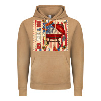 Vintage Camel red white and bbq usa flag Vintage Hoodie - TumblerDesignByShophia