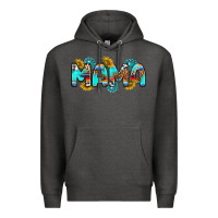 Charcoal Heather western mama Premium Hoodie - RanaPortraitStore