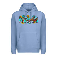 Colony Blue western mama Premium Hoodie - RanaPortraitStore