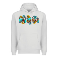Dove Grey western mama Premium Hoodie - RanaPortraitStore