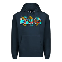 Navy western mama Premium Hoodie - RanaPortraitStore