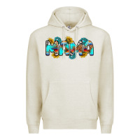 Oatmeal Heather western mama Premium Hoodie - RanaPortraitStore
