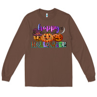 Chestnut happy halloween Long Sleeve Tee - CowGirlArtShop