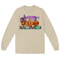 Mushroom happy halloween Long Sleeve Tee - CowGirlArtShop