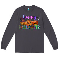 Smoke happy halloween Long Sleeve Tee - CowGirlArtShop