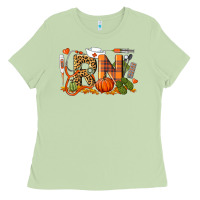 Matcha Fall RN Registered Nurse Ladies Tee - LillyAllenDesigns