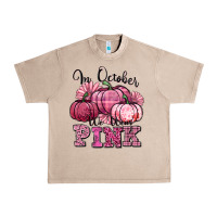 French Oak in october we wear pink pumpkin Urban Heavy Tee - texasbilliewilder