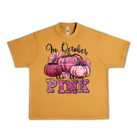 Peanut Butter in october we wear pink pumpkin Urban Heavy Tee - texasbilliewilder