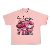 Salmon in october we wear pink pumpkin Urban Heavy Tee - texasbilliewilder