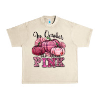 Sandshell in october we wear pink pumpkin Urban Heavy Tee - texasbilliewilder