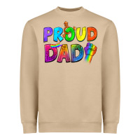 Western Proud Dad Heavyweight Sweatshirt | Teevron