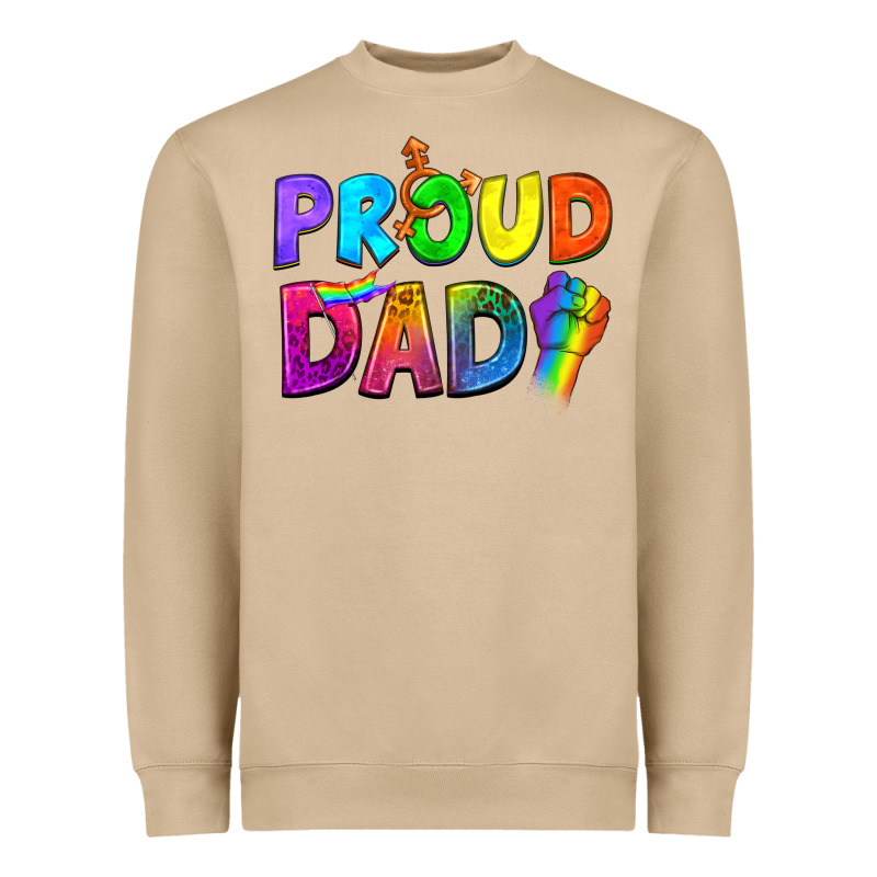 Western Proud Dad Heavyweight Sweatshirt by BundleAndBundleShop | Teevron