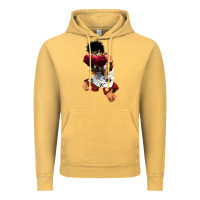 Vintage Mustard ippo makunouchi Vintage Hoodie - lanVoArt