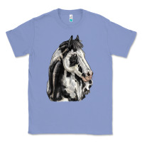 Colony Blue paint horse Classic Tee - LillyAllenDesigns