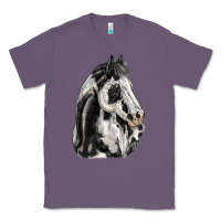 Lavender paint horse Classic Tee - LillyAllenDesigns