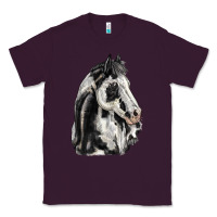 Plum paint horse Classic Tee - LillyAllenDesigns