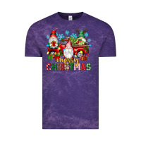 Cloud Purple merry christmas gnome truck Vintage Tee - texasbilliewilder