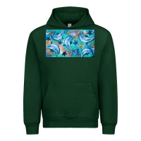Forest Green dolphin  mug Urban Hoodie - BarkalooDesign