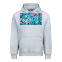 Heather Grey dolphin  mug Urban Hoodie - BarkalooDesign
