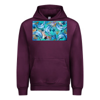 Mauve Wine dolphin  mug Urban Hoodie - BarkalooDesign