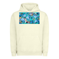 Pigment Pistachio dolphin  mug Urban Hoodie - BarkalooDesign