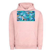 Pigment Salmon dolphin  mug Urban Hoodie - BarkalooDesign