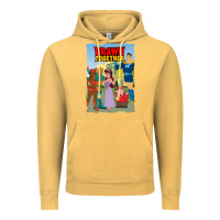 Vintage Mustard drawn together Vintage Hoodie - lanVoArt