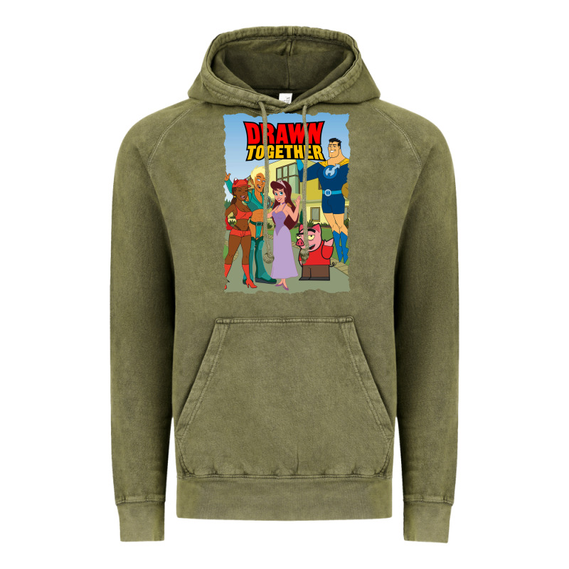 Drawn Together Vintage Hoodie by lanVoArt | Teevron