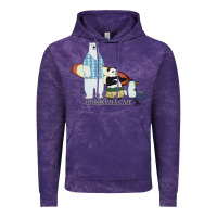 Cloud Purple shirokuma cafe Vintage Hoodie - lanVoArt