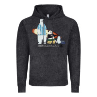 Vintage Black shirokuma cafe Vintage Hoodie - lanVoArt