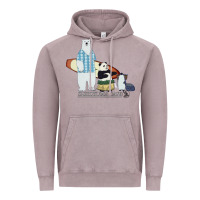 Vintage Zinc shirokuma cafe Vintage Hoodie - lanVoArt