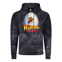 Cloud Black howard the duck Vintage Hoodie - lanVoArt
