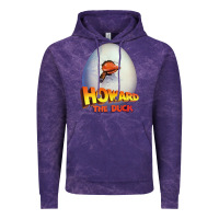 Cloud Purple howard the duck Vintage Hoodie - lanVoArt