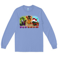Colony Blue happy hallothanksmas gnomes Long Sleeve Tee - CowGirlArtShop