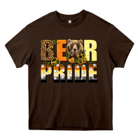 Chocolate Brown Western Bear Pride LGBTQ+ Heavy Core Tee - BundleAndBundleShop
