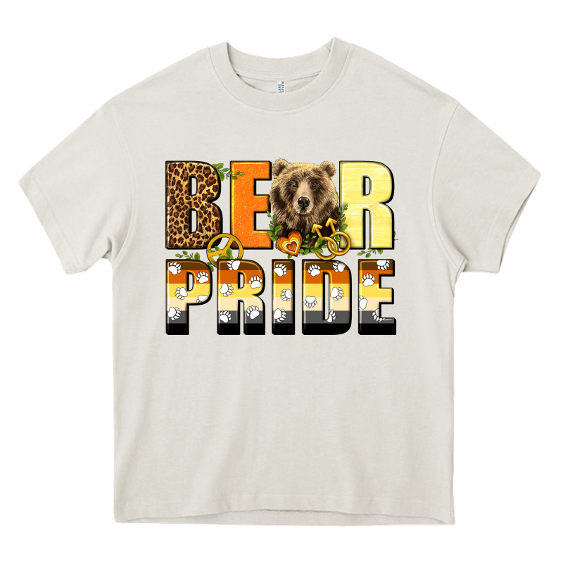 Western Bear Pride Lgbtq+ Heavy Core Tee by BundleAndBundleShop | Teevron