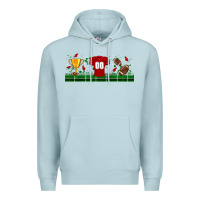Blue Mist trophy cup american football uniform libbey glass Premium Hoodie - BundleAndBundleShop